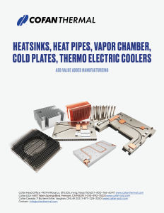 Heatsink catalog