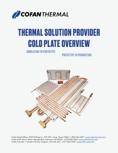 Cold Plate catalog